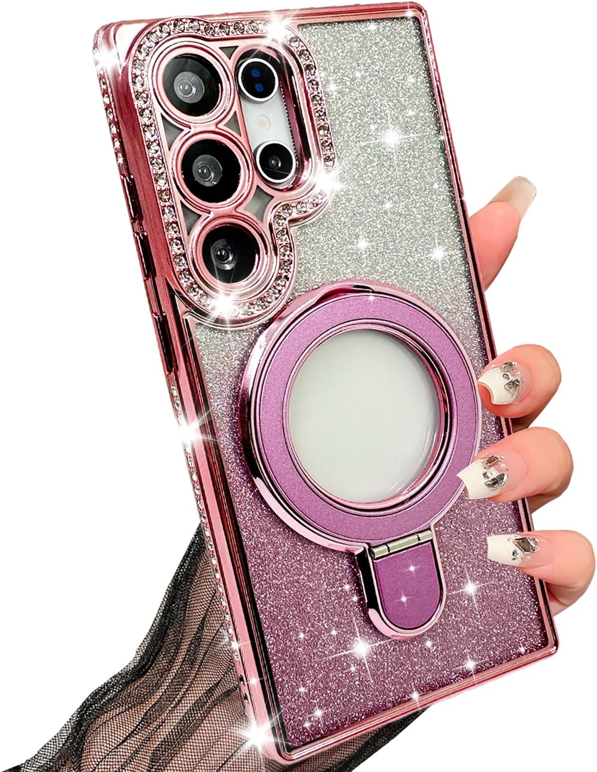 Fiyart Funda Copatible Con IPhone 12, Copatible Con AgSafe Love Con Protección De Cáara