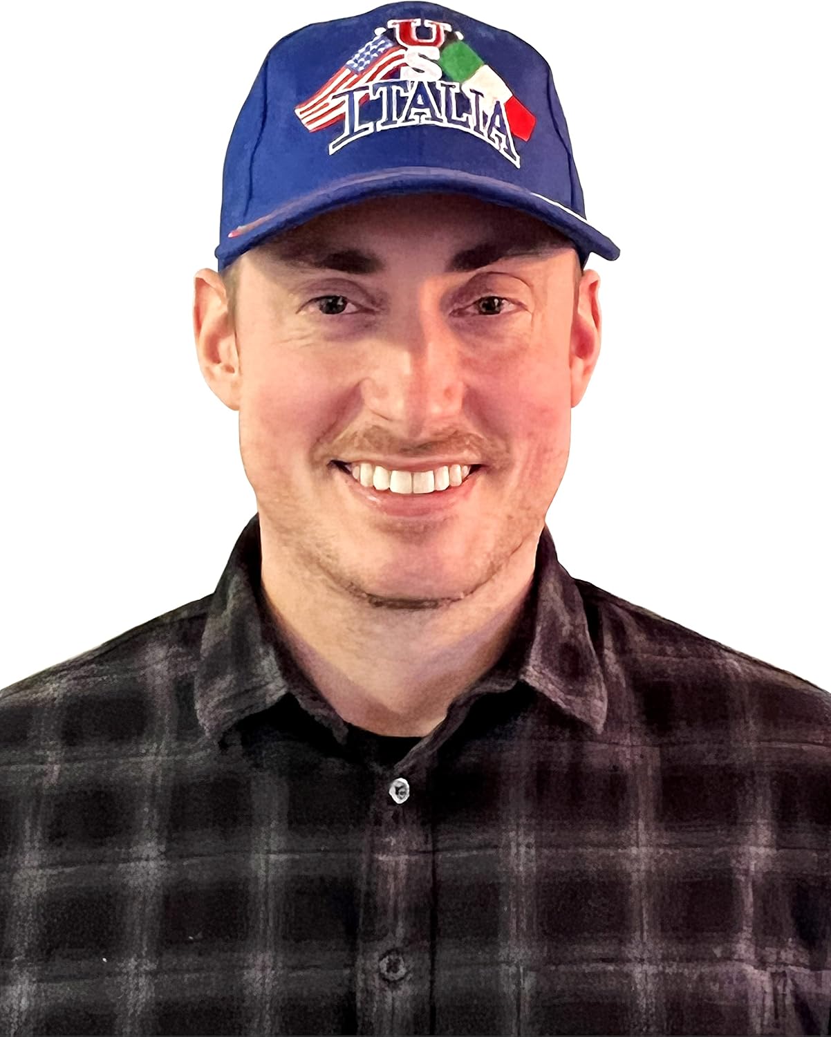 US/Italia Flags Embroidered Baseball Cap – Colorful Italian Hat - Italy Collection of Italian Pride Products at PSILoveItaly
