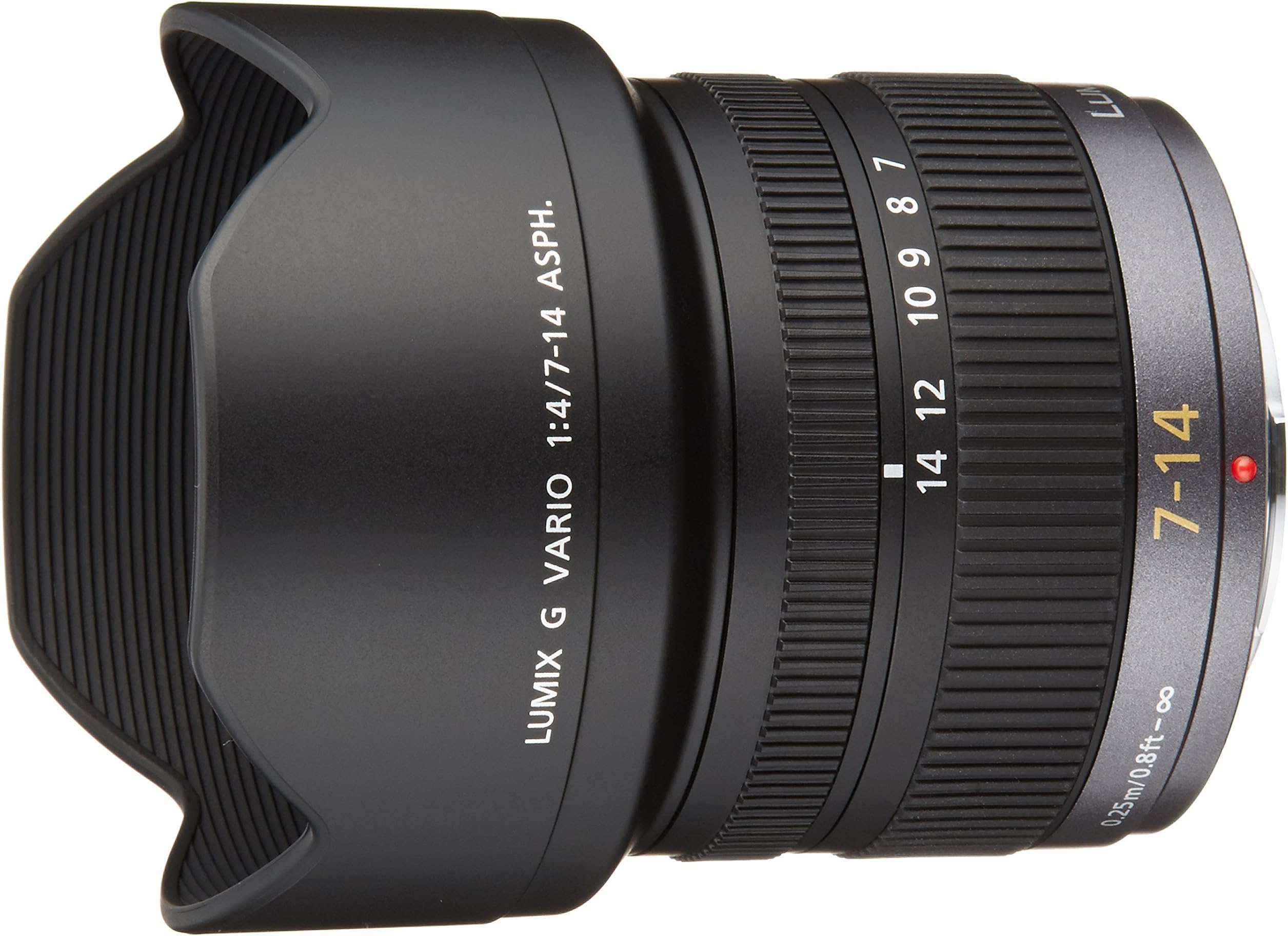 7-14mm f/4.0 Micro Four Thirds Lens for Panasonic Digital SLR Cameras - International Version (No Warranty)