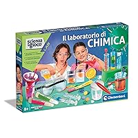 Clementoni Scienza e Gioco Lab - Laboratorio di Chimica Bambini 8+ Anni