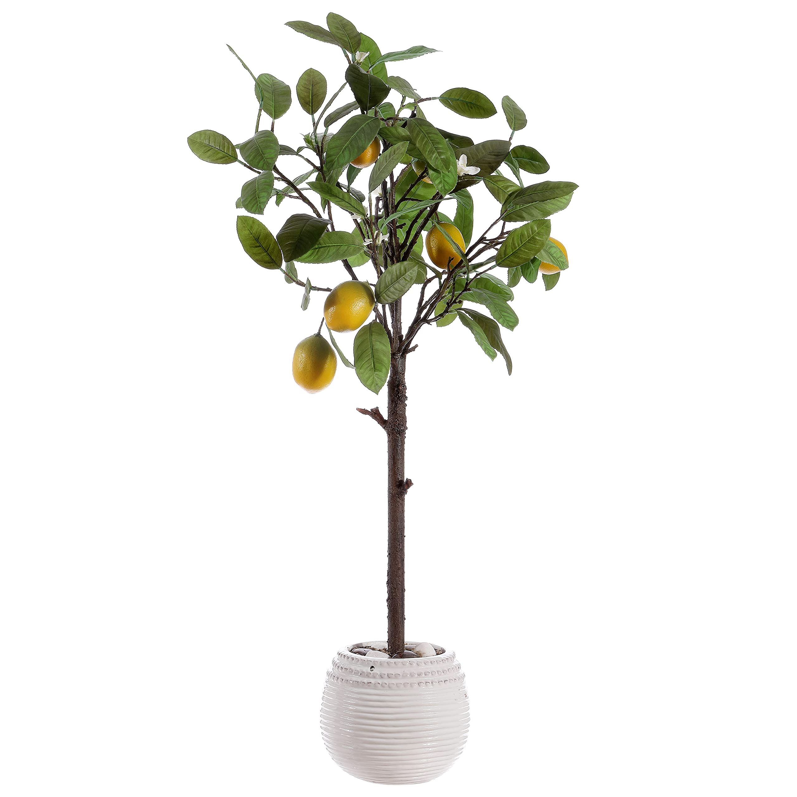SAFAVIEH Home Collection Faux Artificial Decorative Lemon 35-inch Potted Tree (Fully Assembled)