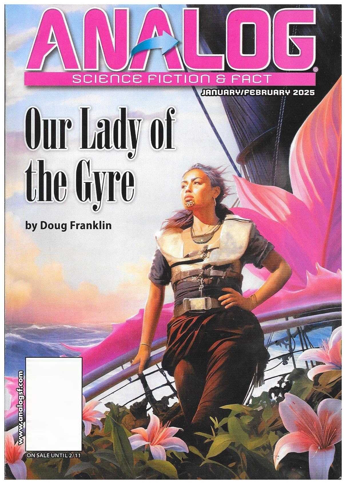 Cover of Analog Science Fiction and Fact, January-February 2025
