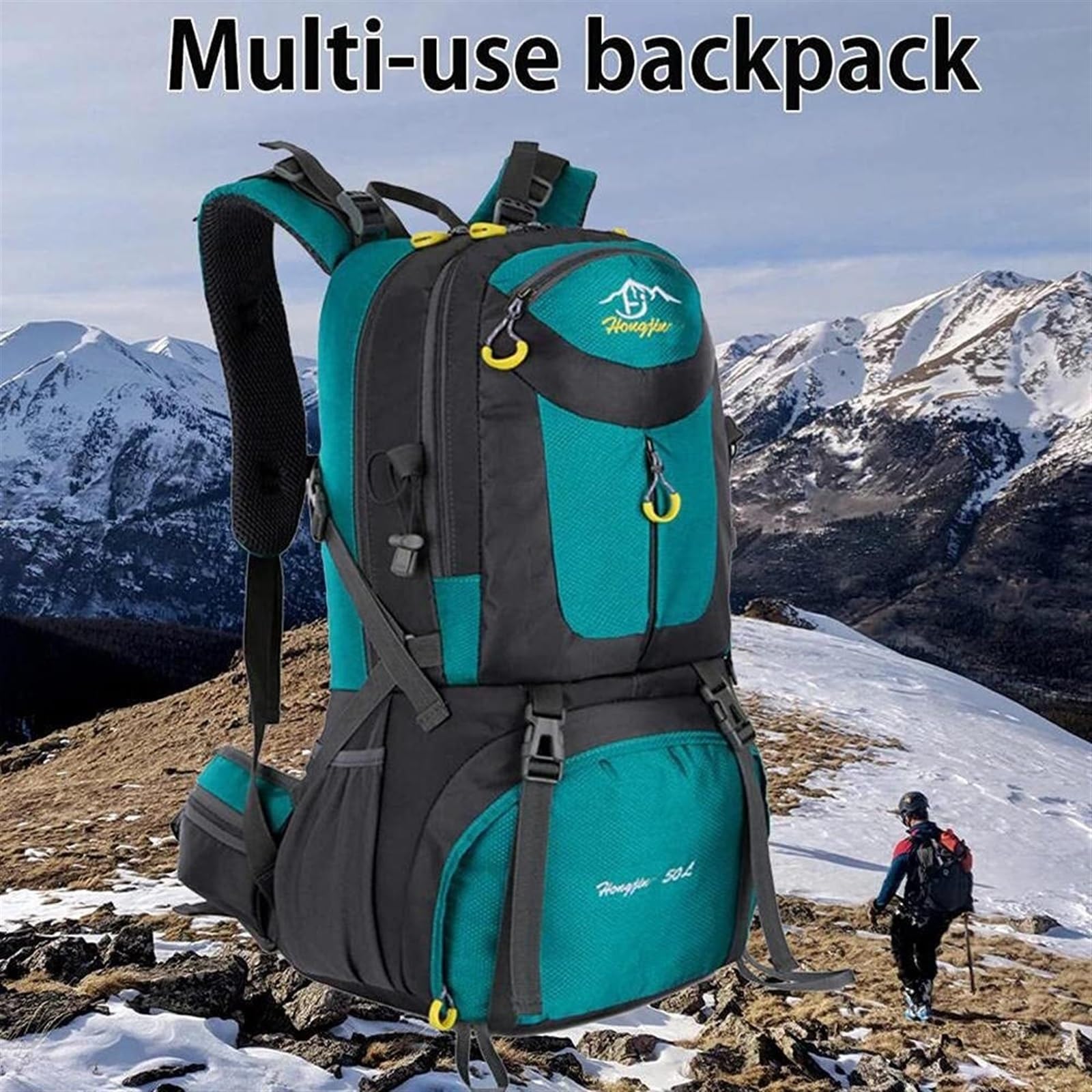 Plecak Turystyczny Plecak Trekkingowy Plecak turystyczny, podróżny, wędkarski, wspinaczkowy, kempingowy, turystyczny, plecak jednodniowy, trekkingowy Torba Alpinistyczna(Rot)