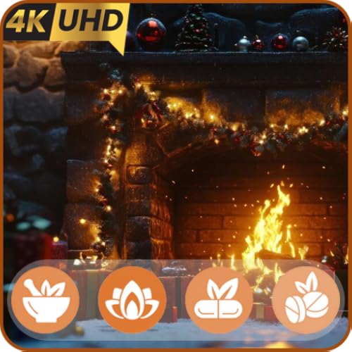 Fireplace Harmony - Crackling Ambience and Relaxation