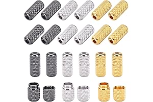 PH PandaHall 48pcs no tie lace lock