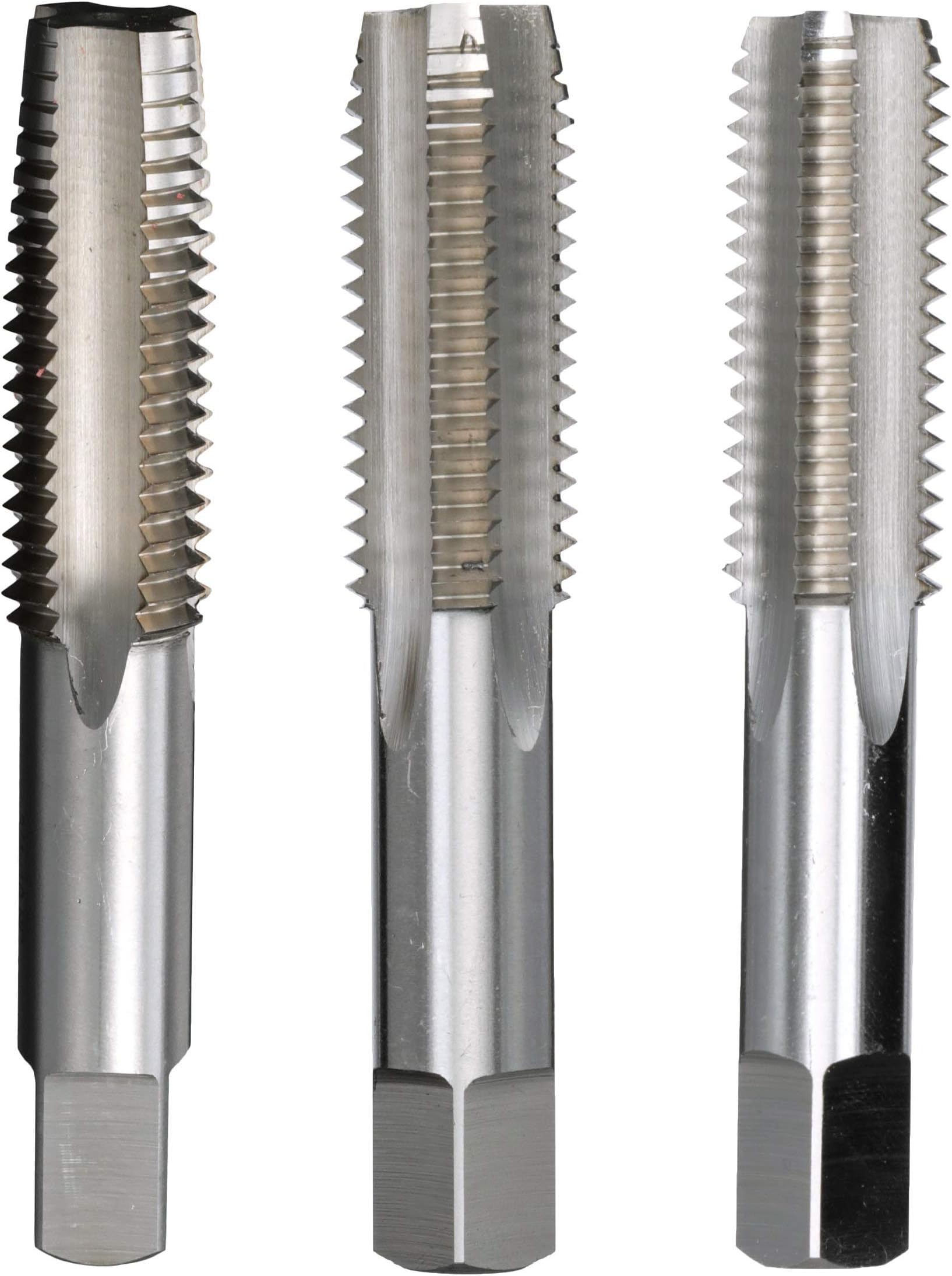 HSS 4 Flute Hand Tap Set Size: 10 x 1.25