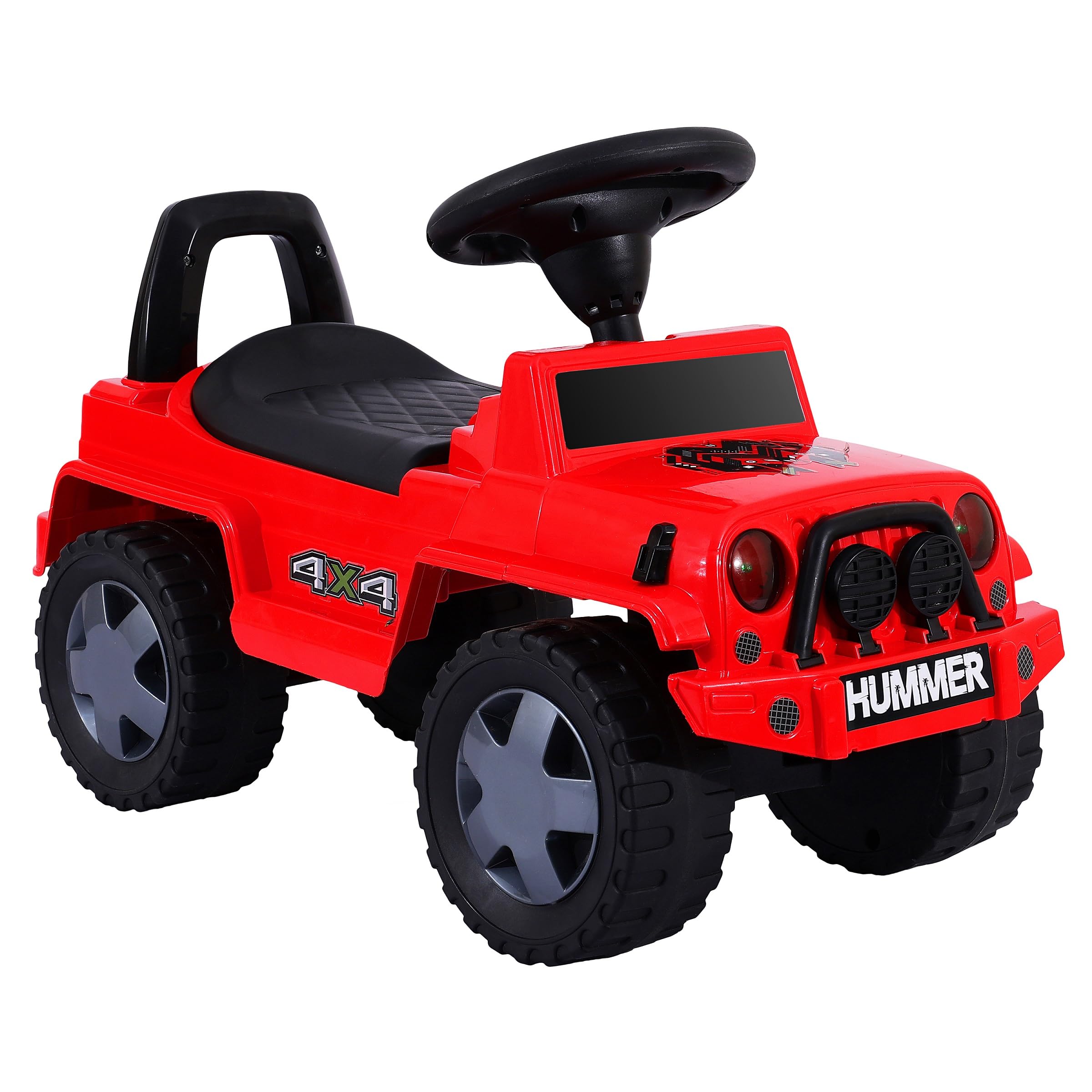 Kurb Ride on & Car for Kids with Music & Horn Steering, Push Car for Baby with Backrest, Safety Guard, Under Seat Storage & Big Wheels, Ride on for Kids 1 to 3 Years Upto 25 Kgs. (Red) (B0D9YF2PD4) Amazon Price History, Amazon Price Tracker