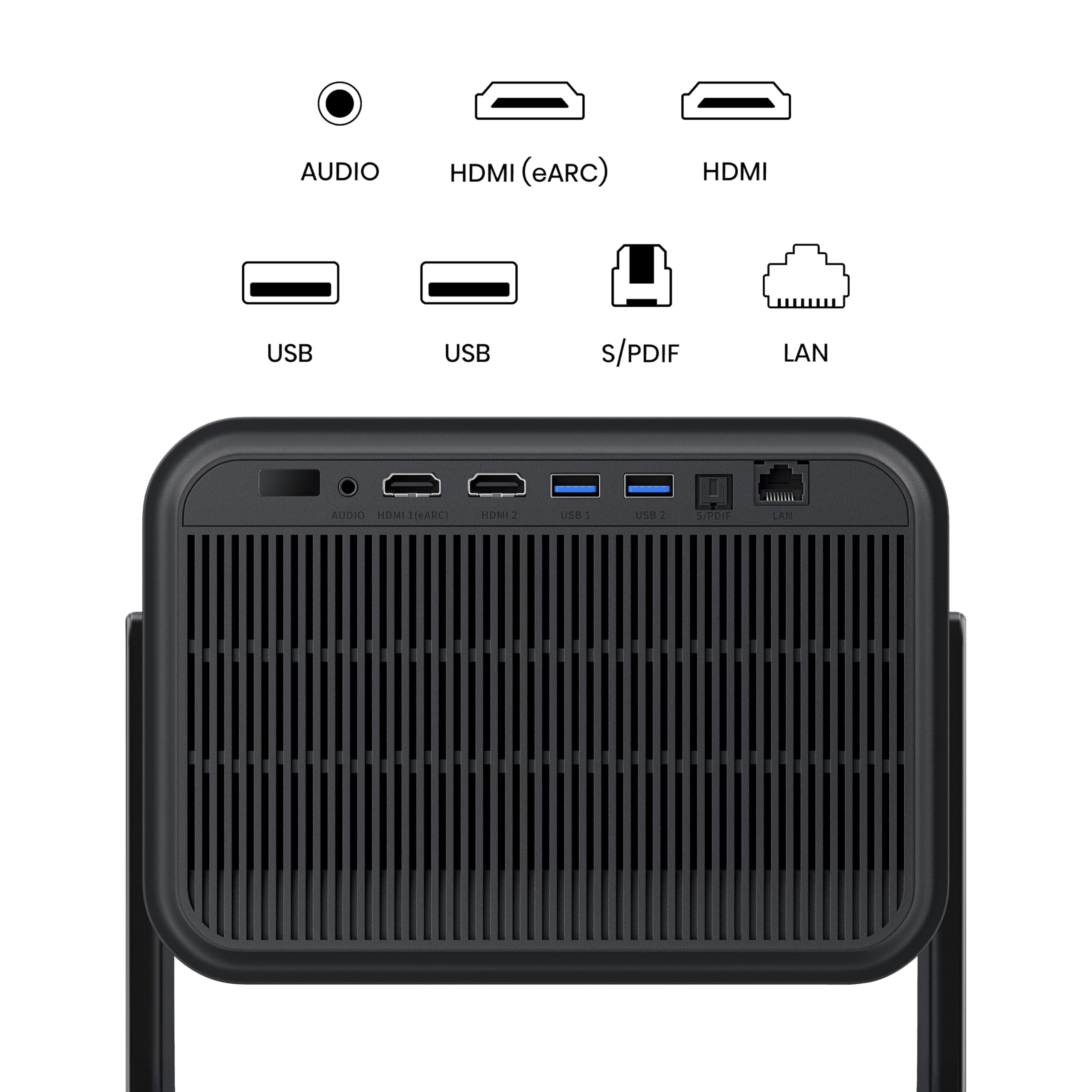 Hisense C3 Projecteur Triple Laser 4K UHD Gris – 2500 Lumens, IMAX Enhanced, Son JBL 20W, Image de 65 à 300 Pouces, Dolby Vision, HDR10+, VIDAA Smart TV, WiFi 6e, Bluetooth 5.3
