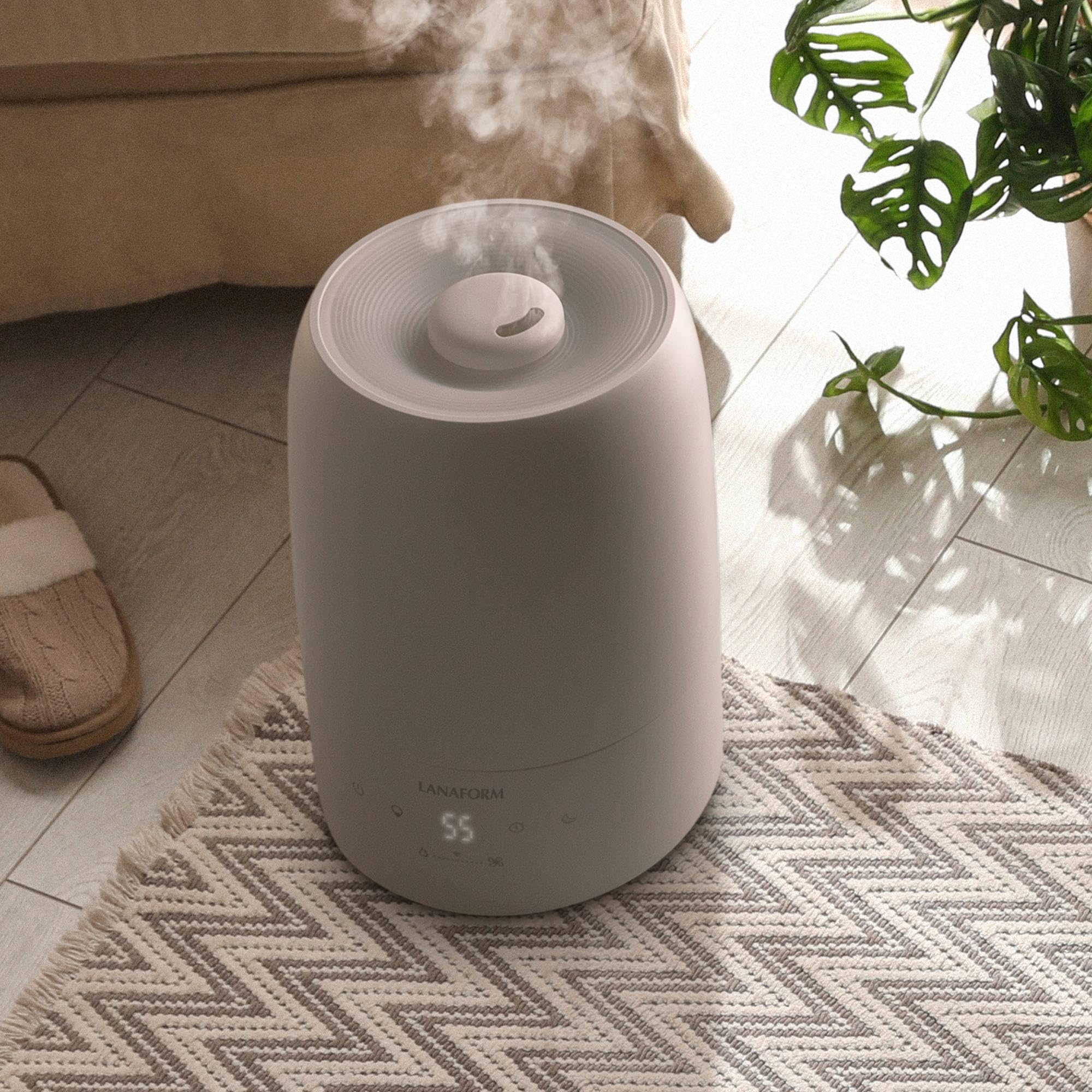 H-200C - Humidificador De Aire - Humidificador De Aire Conectado - Relleno Superior. Múltiples Modos. 3 Intensidades. - Silencioso - 2 Litros