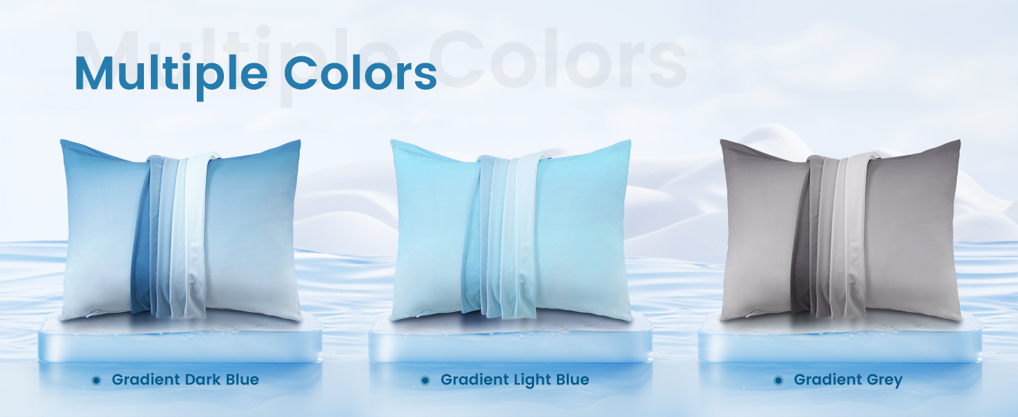 Amazon.com: LUXEAR 2 Pack Cooling Pillow Cases, Standard, Gradient