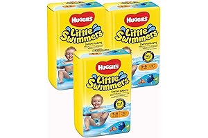 HUGGIES Little Swimmers Baby Disposable Swim Diapers Pants Size 5 (33 Count)