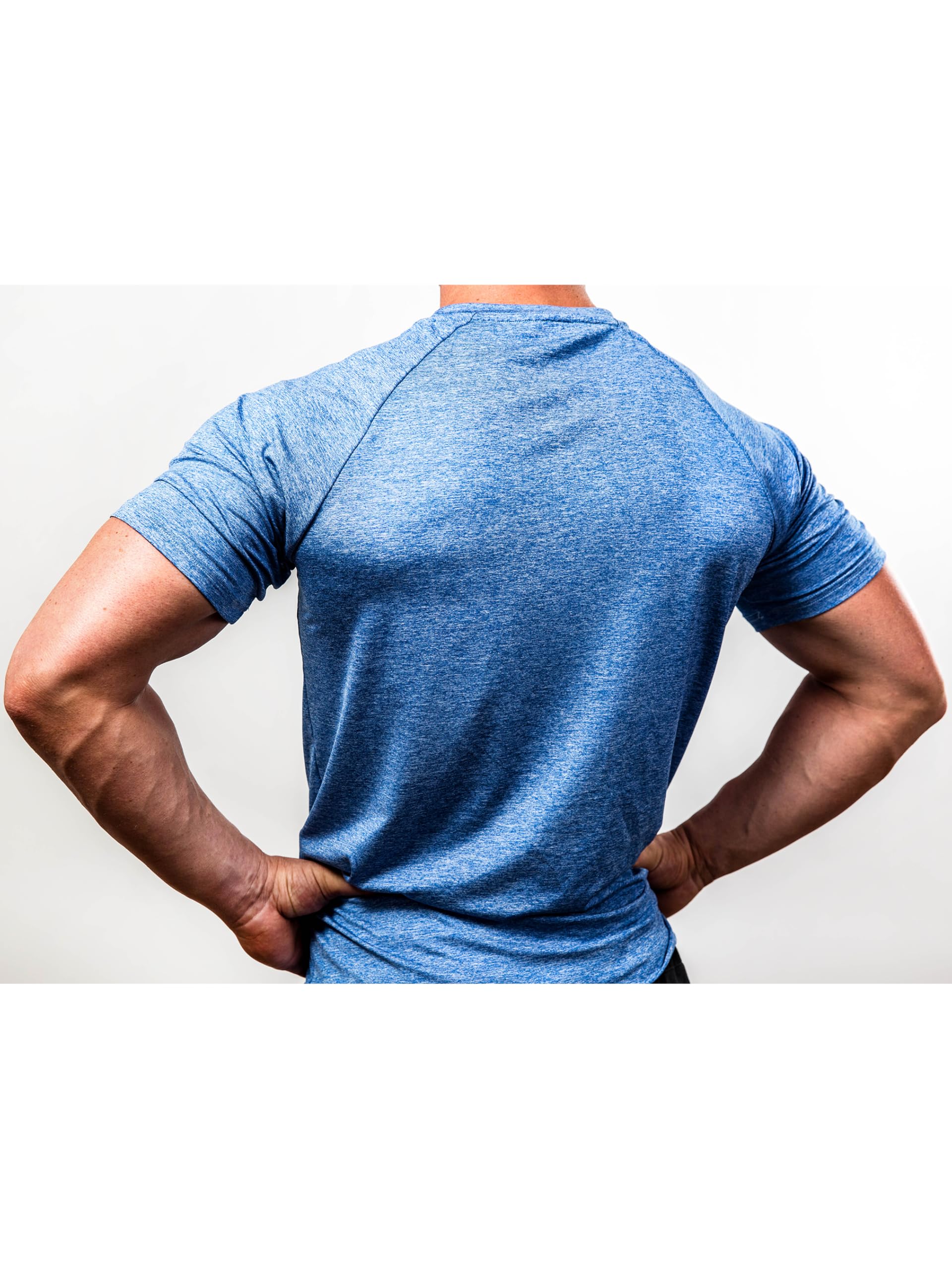 Satire Gym - T-Shirt Slim Fit Homme pour Fitness – T-Shirt de Musculation Homme pour la Gym et Le Fitness - 3