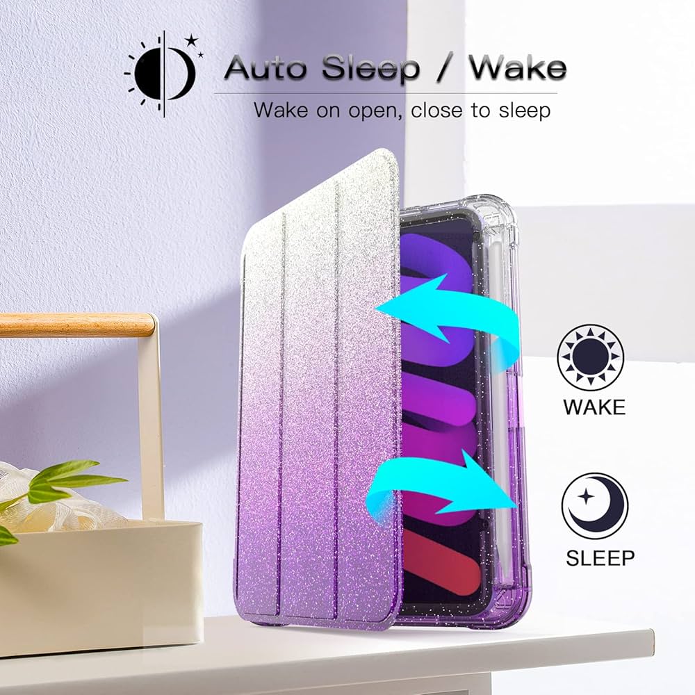 Amazon.com: TIMISM for iPad Mini 7 A17 Pro Case, iPad Mini 7th/6th