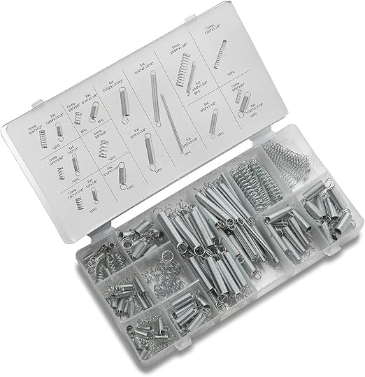 COLIBYOU 200 Small Metal Loose Steel Coil Springs Assortment Kit