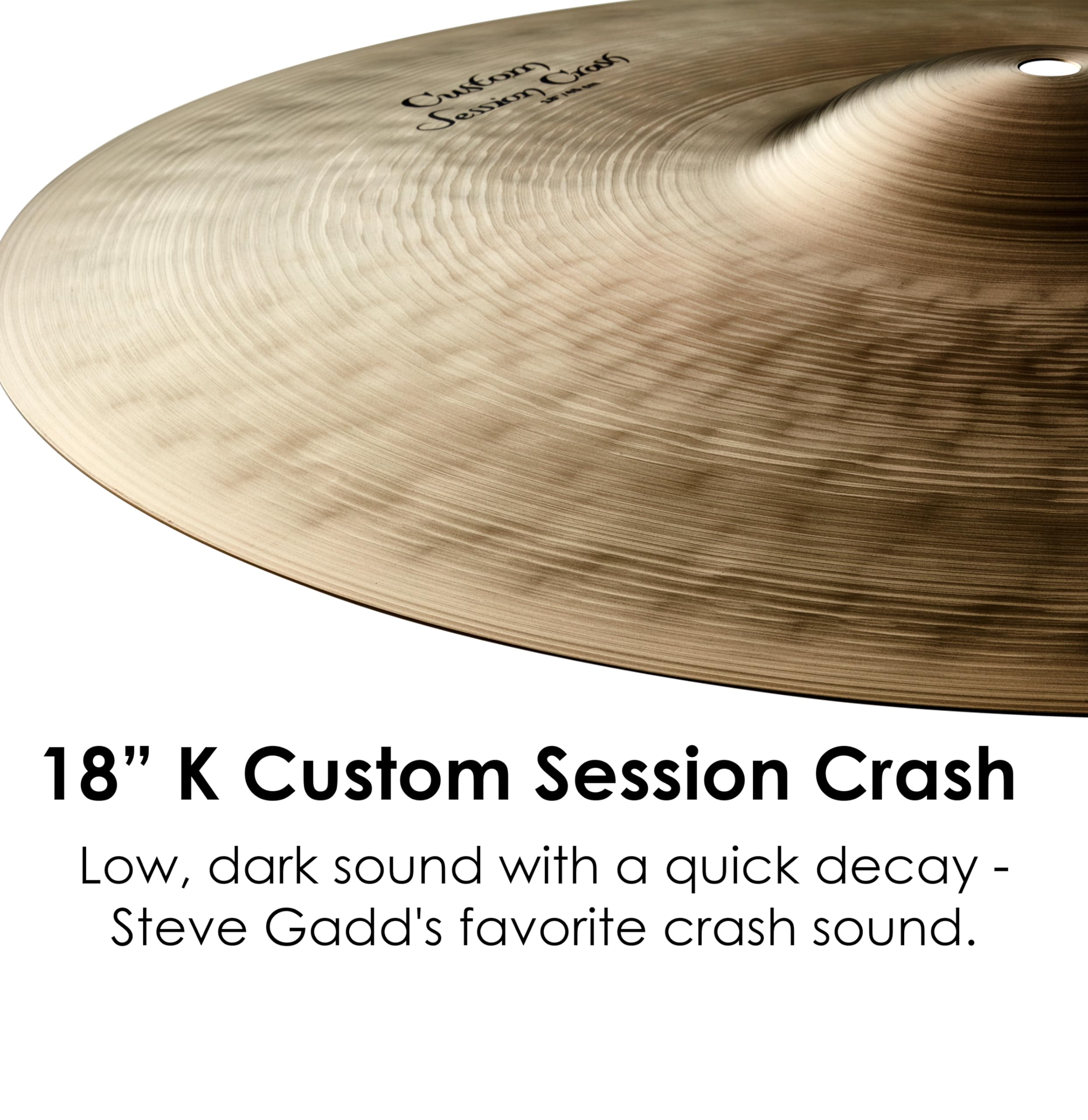 Zildjian K niestandardowa seria - 45 cm sesja Crash talerz