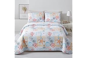 Ocean Theme Comforter Set for Beach Vibes: Adorn Your Bedroom with Coastal Charm