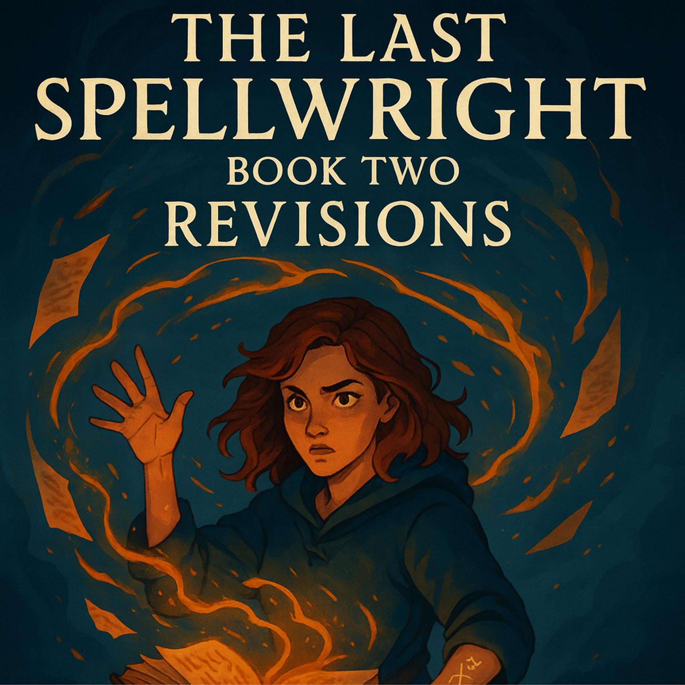 Cover art for The Last Spellwright, Book Two: Revisions