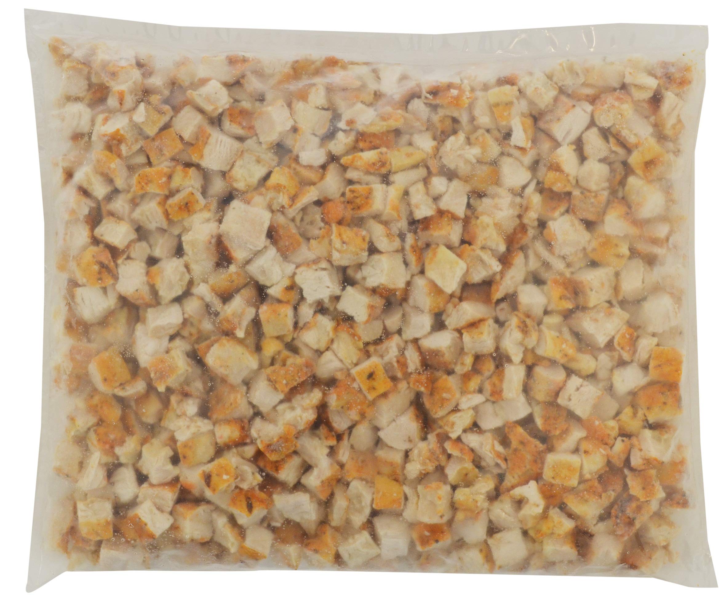 Brakebush Fully Cooked Italian Style Diced Grilled Chicken Breast, 5 Pound -- 2 per case.