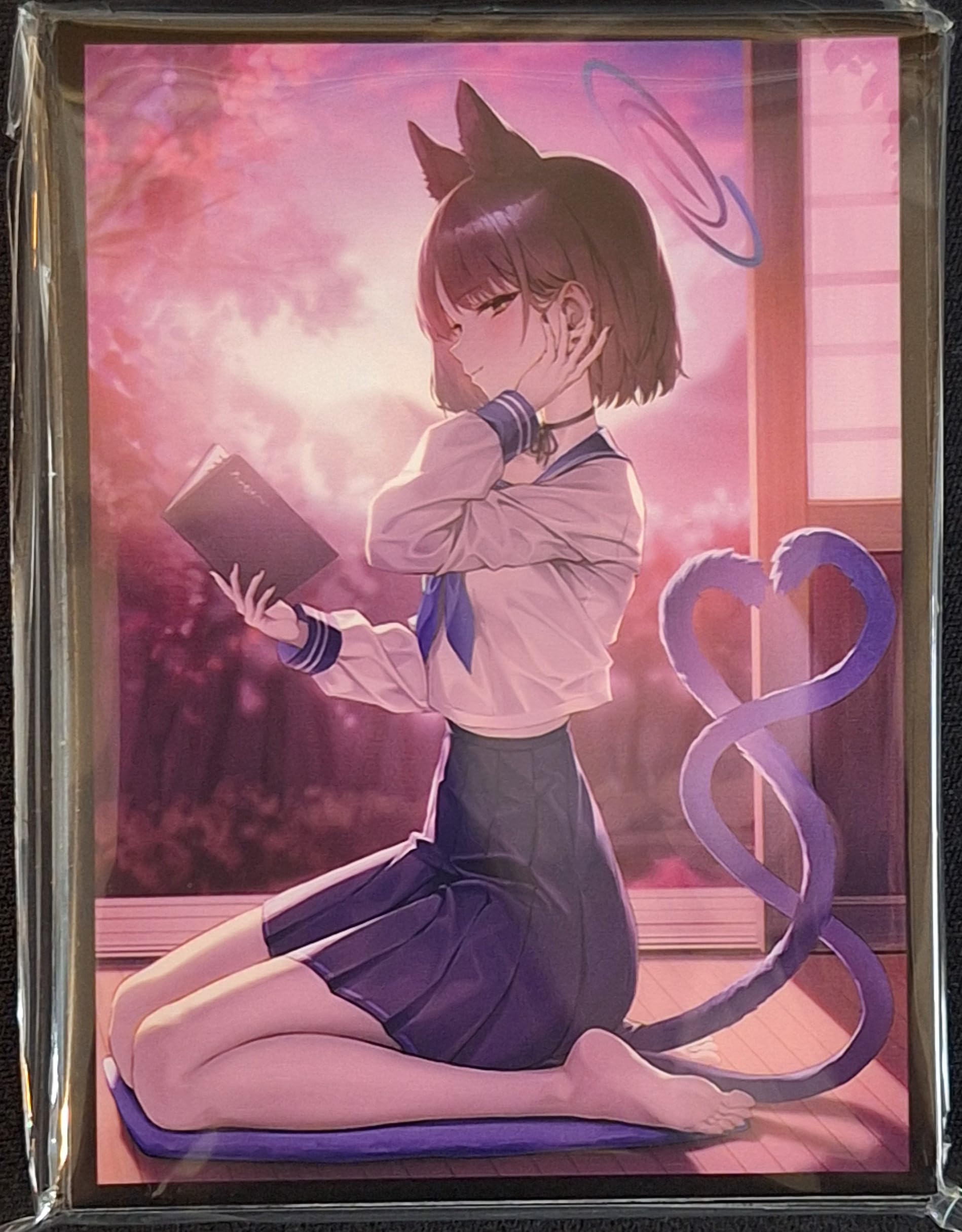 Amazon.co.jp: 白詰草 スタンダードサイズ カードスリーブ 『ブルー