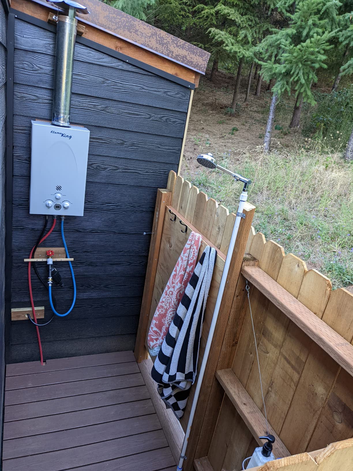 39/mo Finance Flame King YSNAZ132 Portable Tankless Water Heater