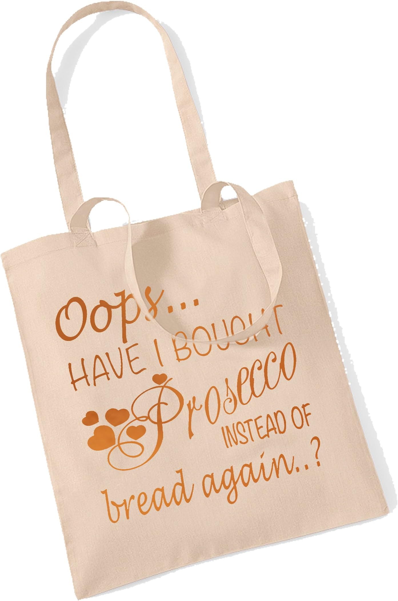 Oops Prosecco Tote Shopping Bag