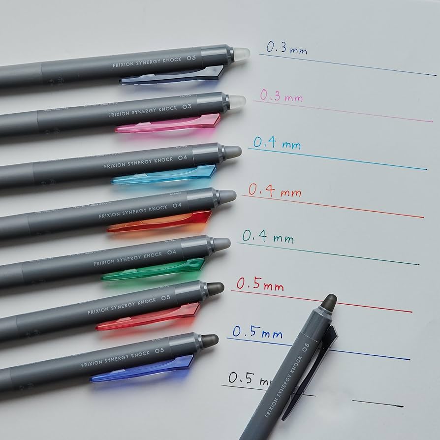 Amazon | PILOT ボールペン フリクションシナジーノック 0.4mm 8