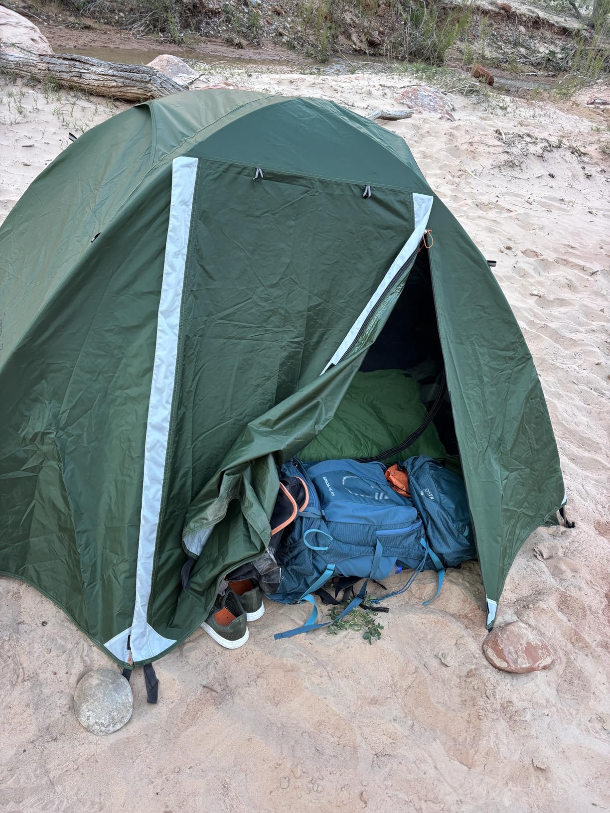 Clostnature Lightweight Backpacking Tent - 1/1.5/2/3/4/6 Person Ultralight Waterproof Camping Tent, 3 Season Large Size Easy Setup Tent for Family, Outdoor, Hiking and Mountaineering customer photo 7