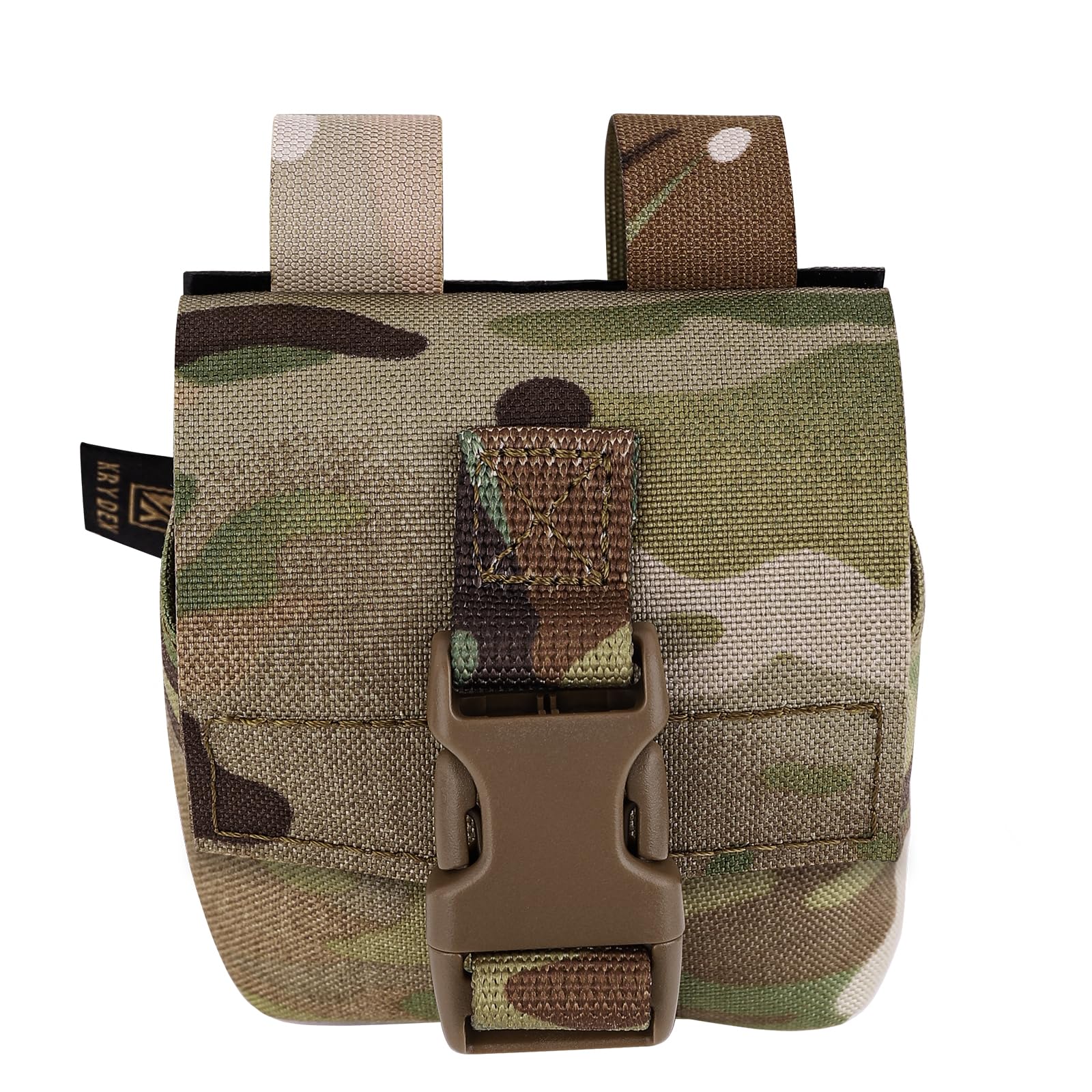 KRYDEX GEAR Tactical Single Frag Grenade Pouch, MOLLE Small Handy EDC Glove Pouch, Mc - Image 2