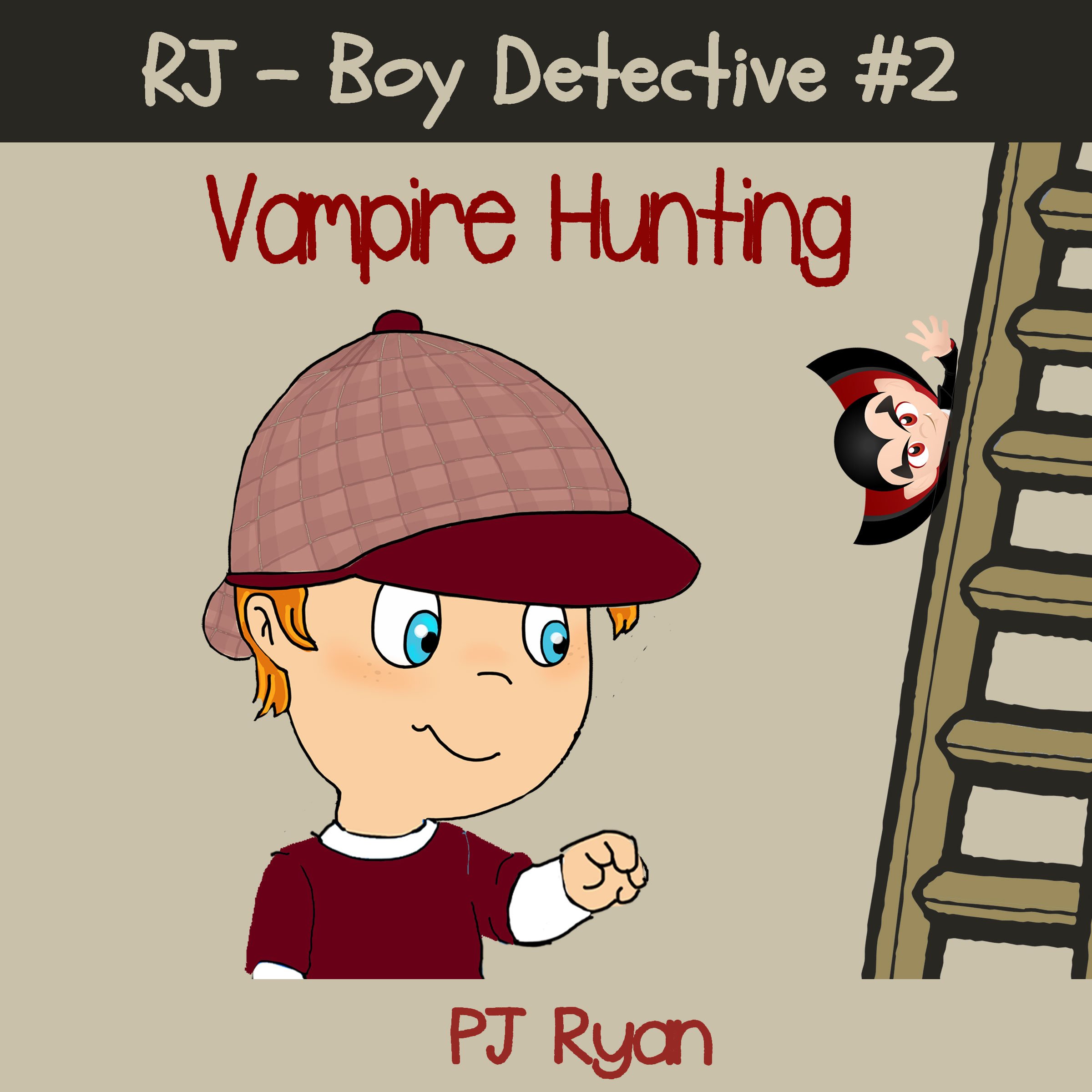 Cover art for RJ - Boy Detective #2
