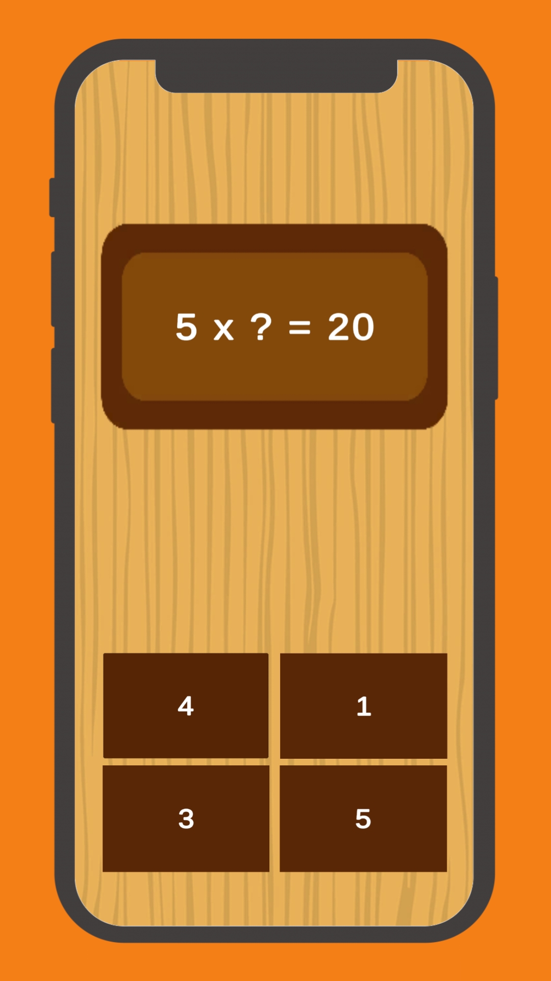 Math multiplication times table game for Android