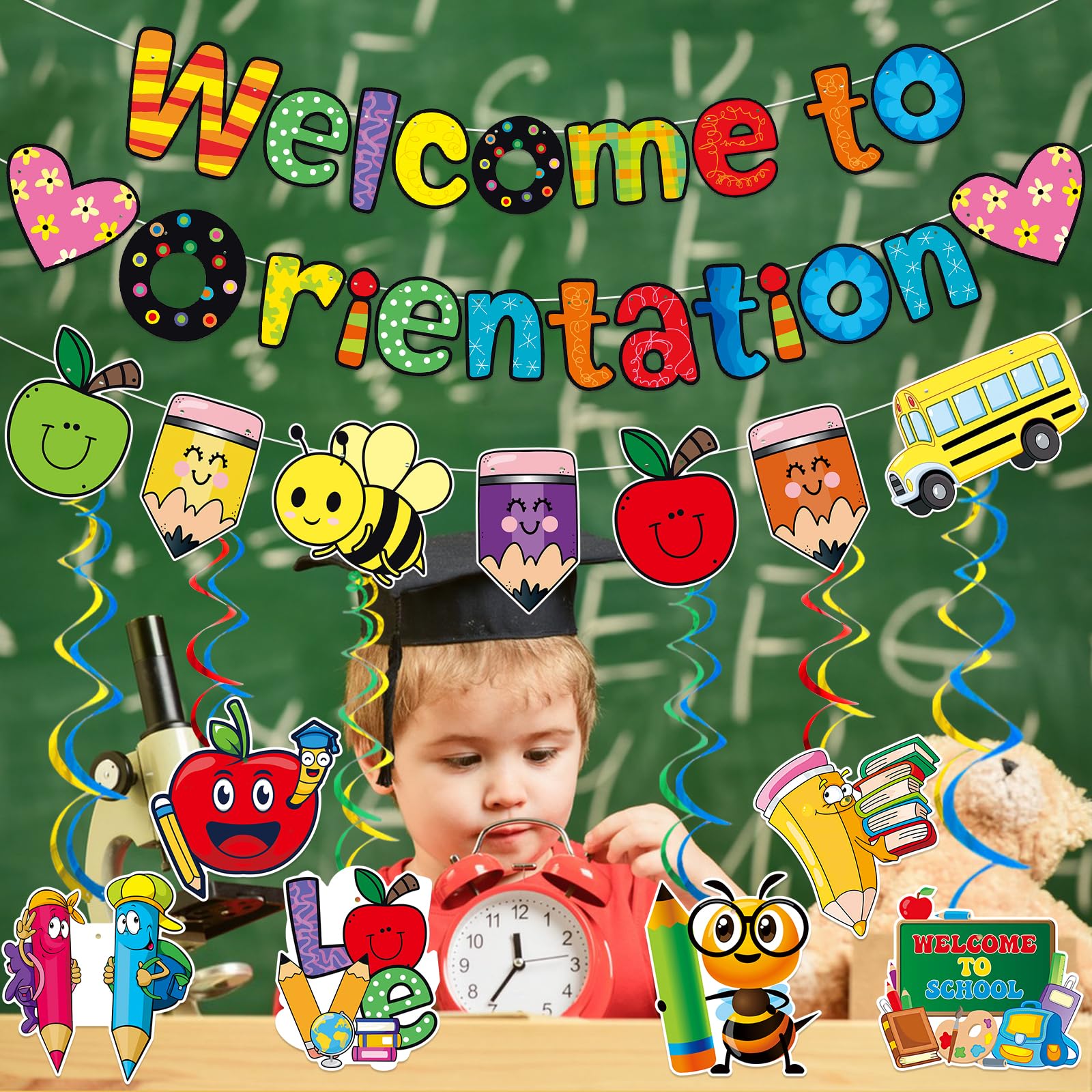 Decoration Rentree Scolaire Modèle De Bannière De Rentrée Bannière Rentrée  Scolaire 180x30cm - Décorations Classe Maternelle à Lycée Deco Rentree  Scolaire Décoration Jour De L'an, image size:1600x1600