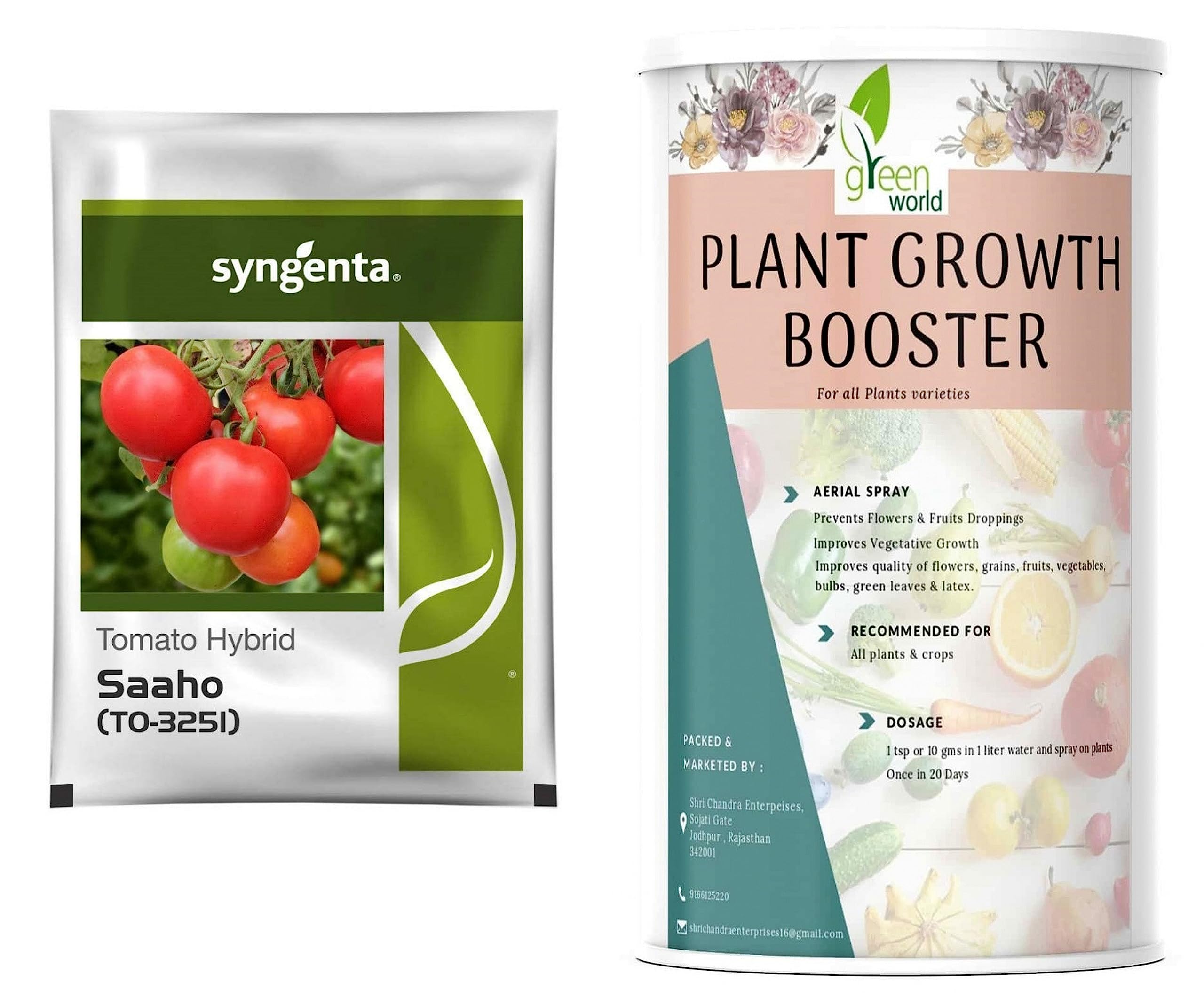 Green World Combo of Plant Growth Booster & Saaho (TO-3251) Hybrid