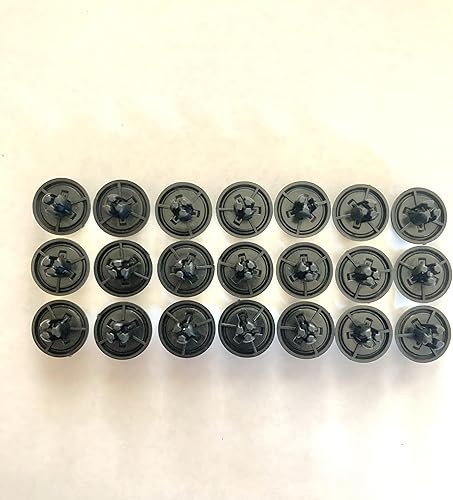 Juego de 4 protectores contra salpicaduras con clips para W/KDSS Land Cruiser Prado/J120/J150 2008-2024 (forros de guardabarros, delantales,