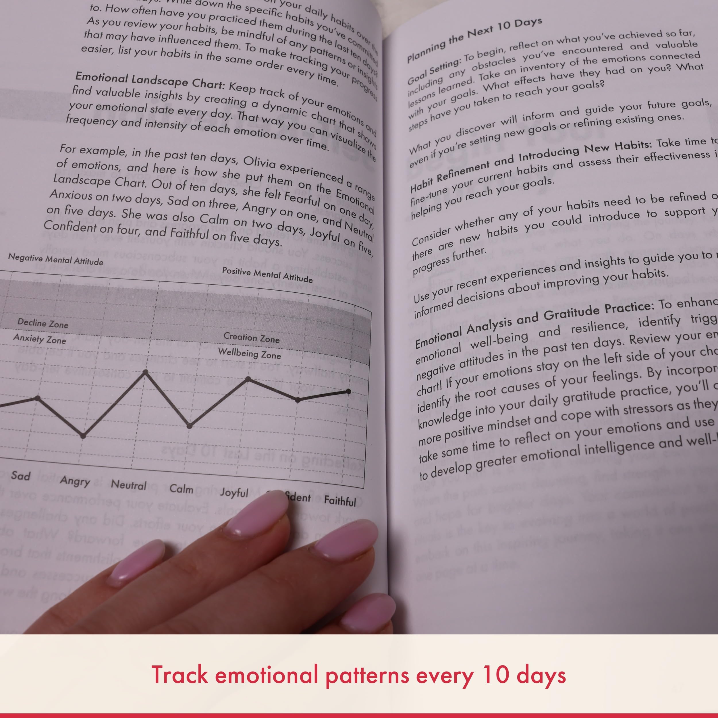 Diario I AM Evolving: establece metas, abraza la gratitud, cultiva hábitos, logra la paz interior | Diario de gratitud sin fecha para desarrollo personal, atención plena y reflexión diaria (negro)