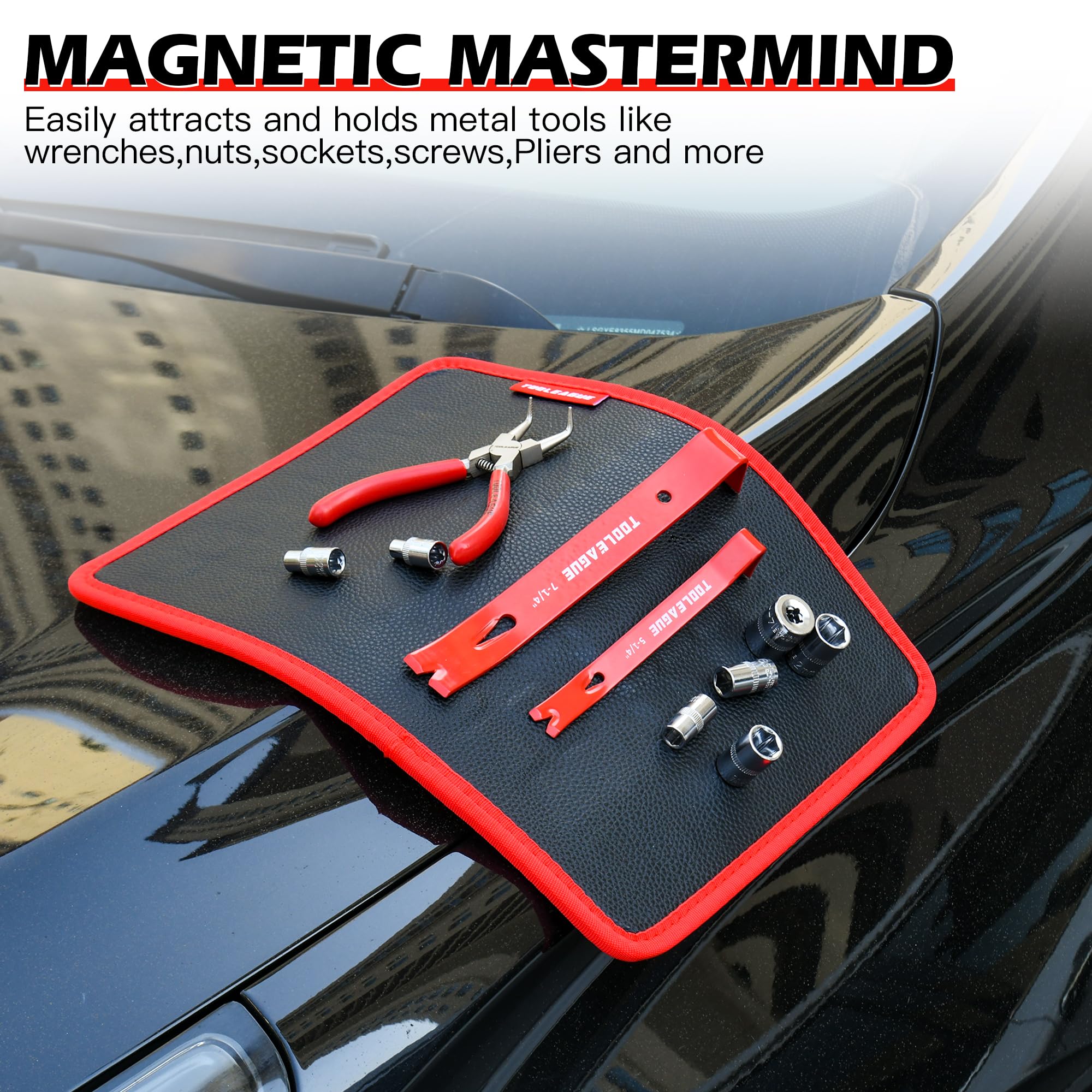 Magnetic Tool Mat - Keep Tools Secure & Organized -6 Magnetic Tool Mat - Keep Tools Secure & Organized -6