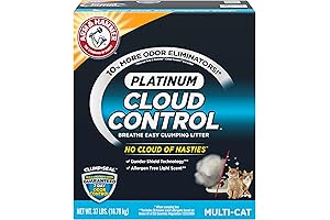 ARM & HAMMER Cloud Control Platinum Clumping Cat Litter 37 LB Bag