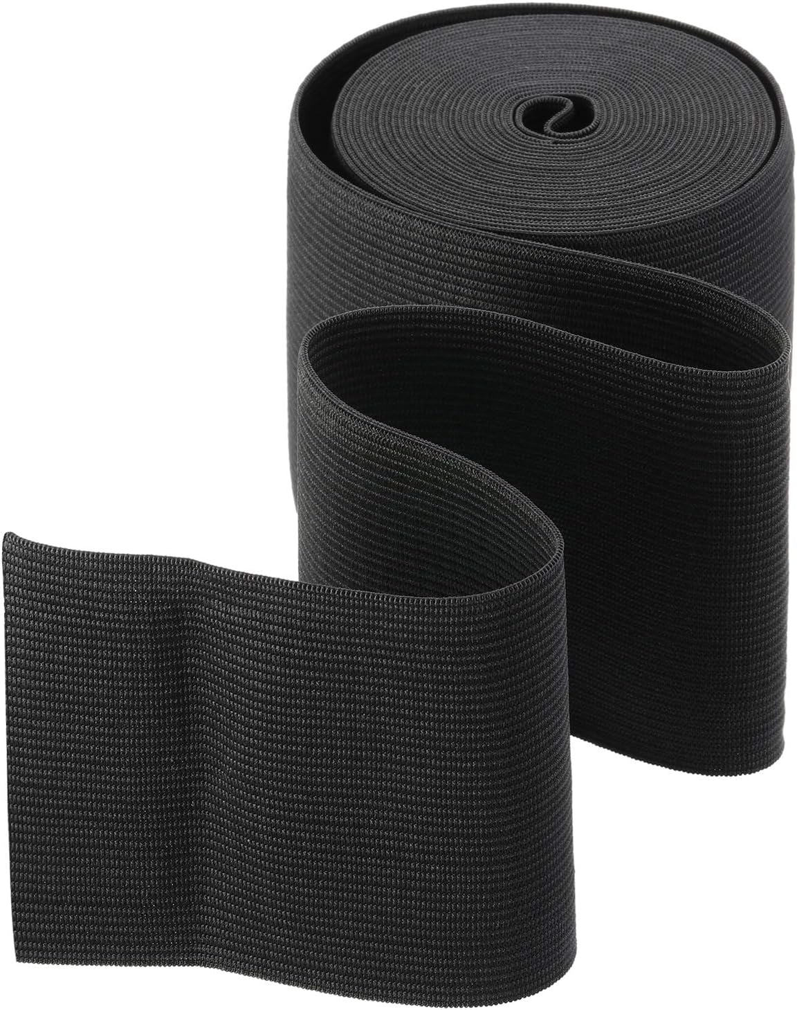 EBOOT 1 Pcs Elastic Spool (3 Inch X 5 Yard,Black)