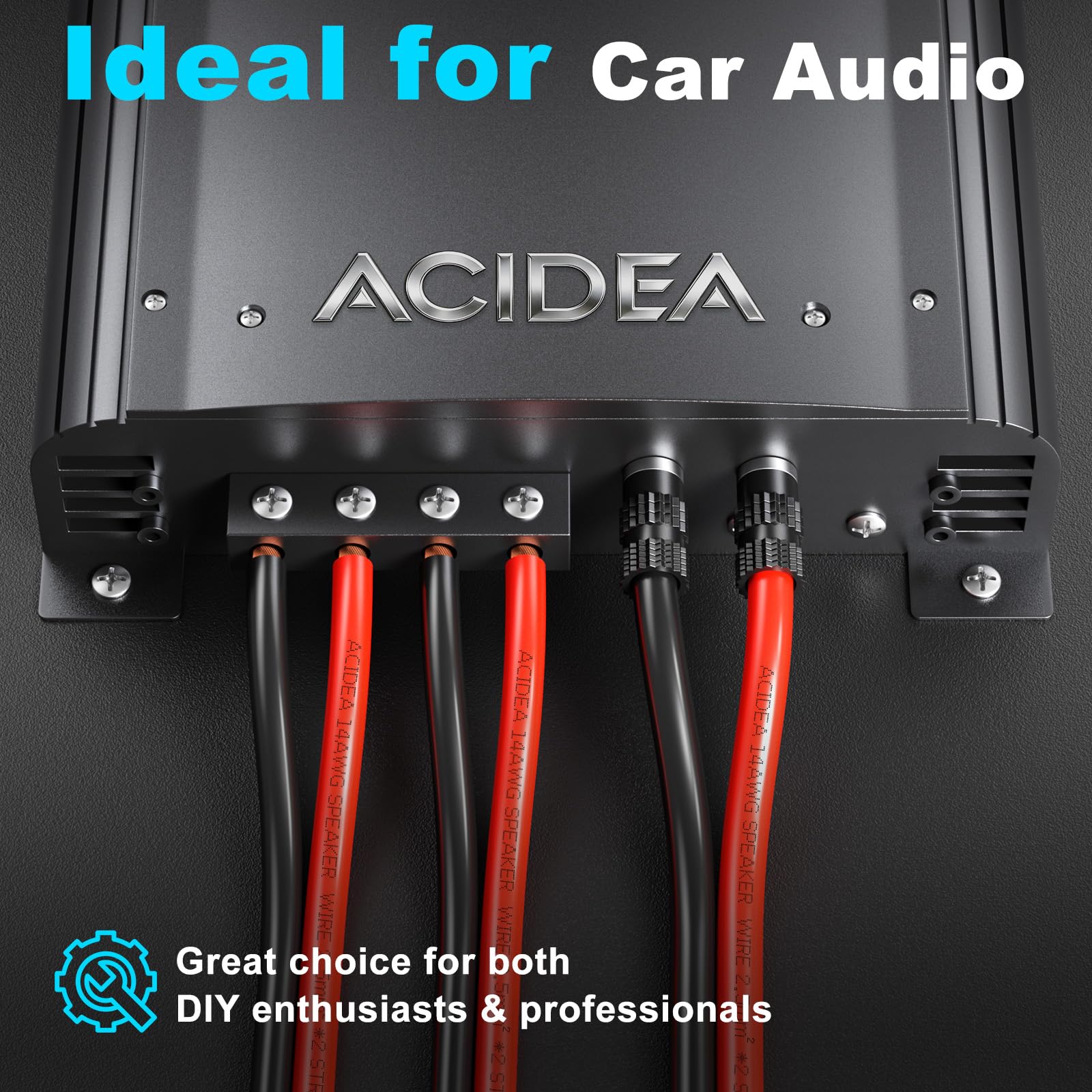 Acidea Cavo per altoparlante, 2 x 2,5 mm², CCA Litze/audio, cavo audio/subwoofer, 50 m