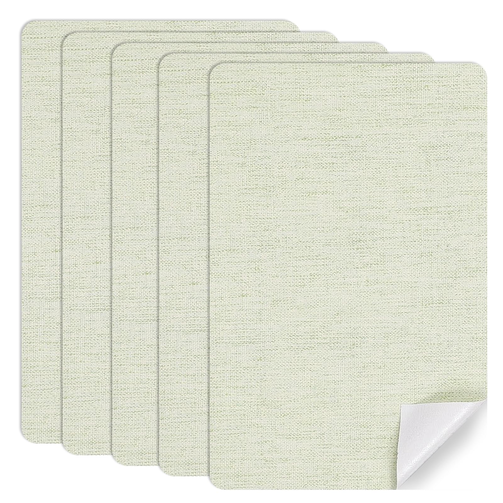 llikknve 5PCS Canvas Repair Patch,8×12 Inch Waterproof Fabric Tape for Furniture,Self Adhesive Canvas Patches for Boat Covers, Sofas, Bags,Cover,TentsBeige