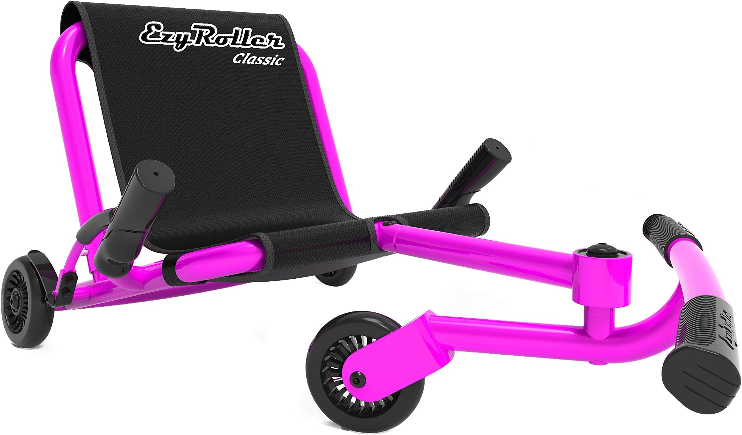EzyRoller Ride On Toy - New Twist On A Classic Scooter - Pink