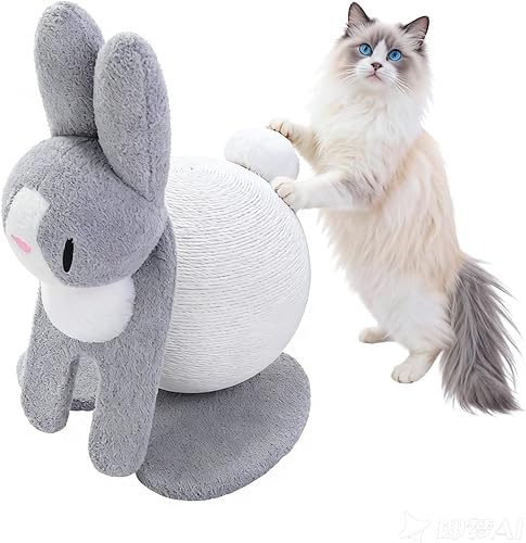 Miniatura 13 de Árbol de flores para gatos, torre para gatos de 28 pulgadas con acogedora percha de flores, hamaca grande para gatos pequeños de interior, bonito