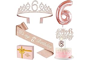 6th Birthday Party Decoration for Girls