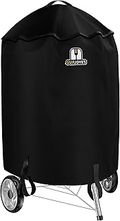 SUPJOYES Housse de Barbecue pour Bouilloire à Charbon 47CM Weber: Couvertures de Barbecue résistantes aux intempéries et imperméables de