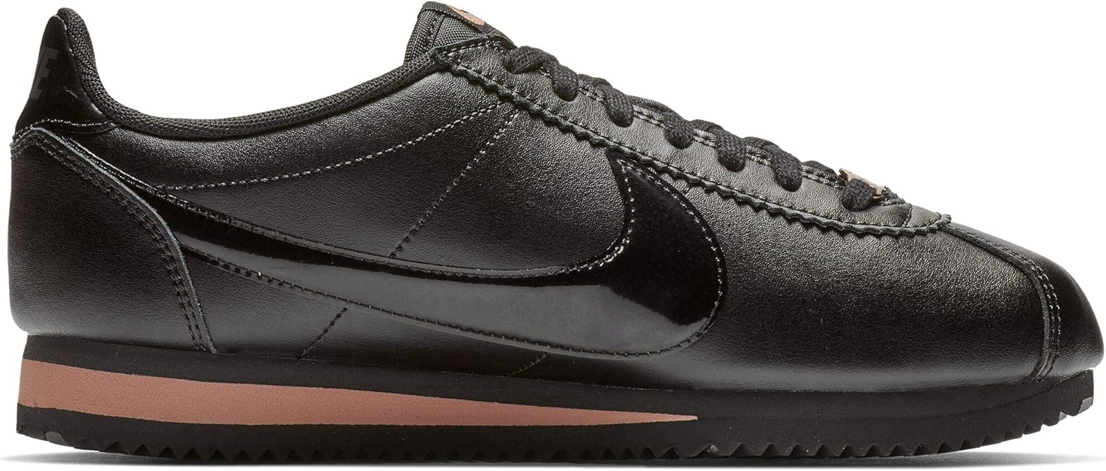 Nike cortez negras y doradas Clearance