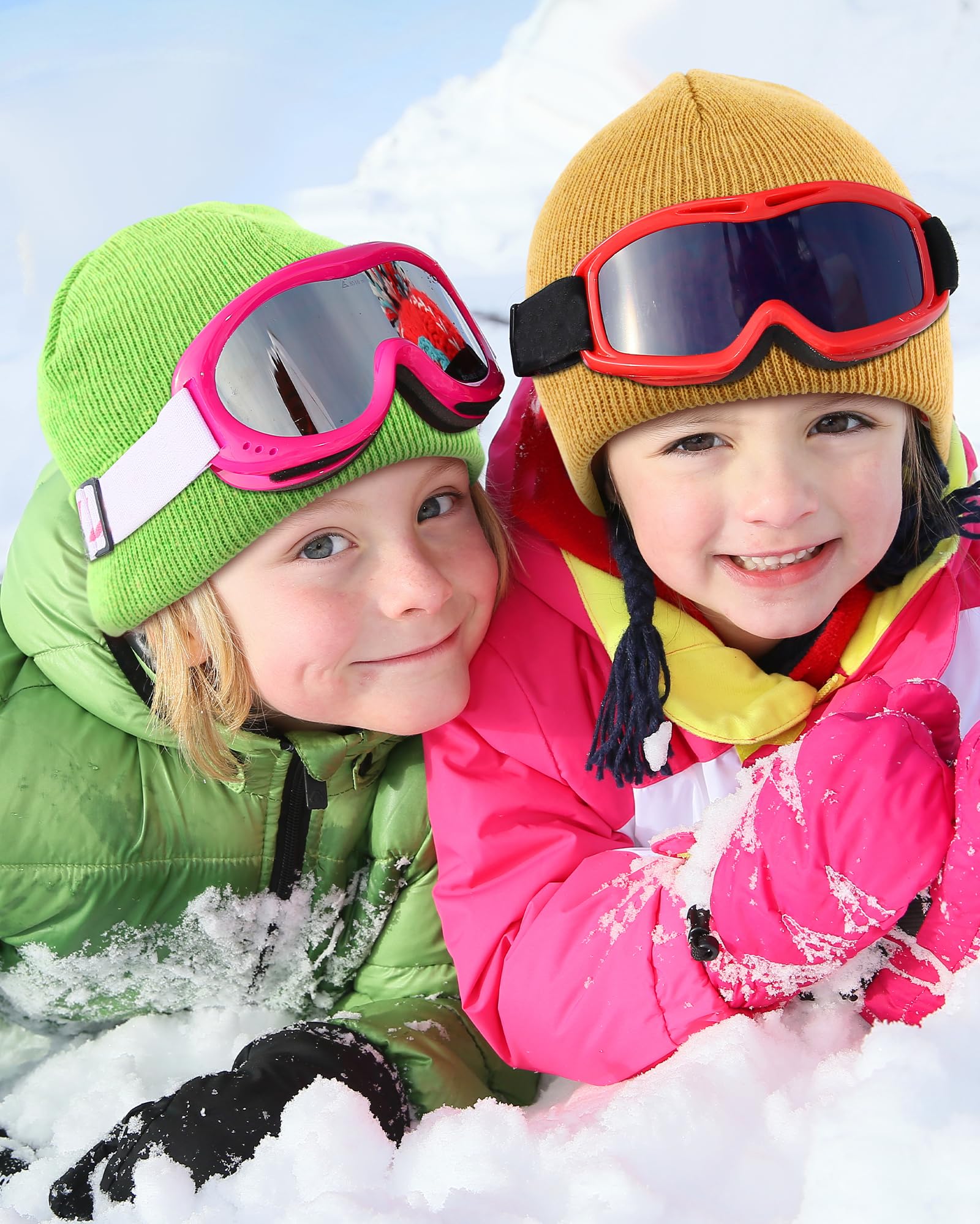 Liitrsh Lot de 48 bonnets d'hiver pour enfants, chapeaux chauds pour temps froid, couleur unie, pour garçons, filles, enfants, école, extérieur