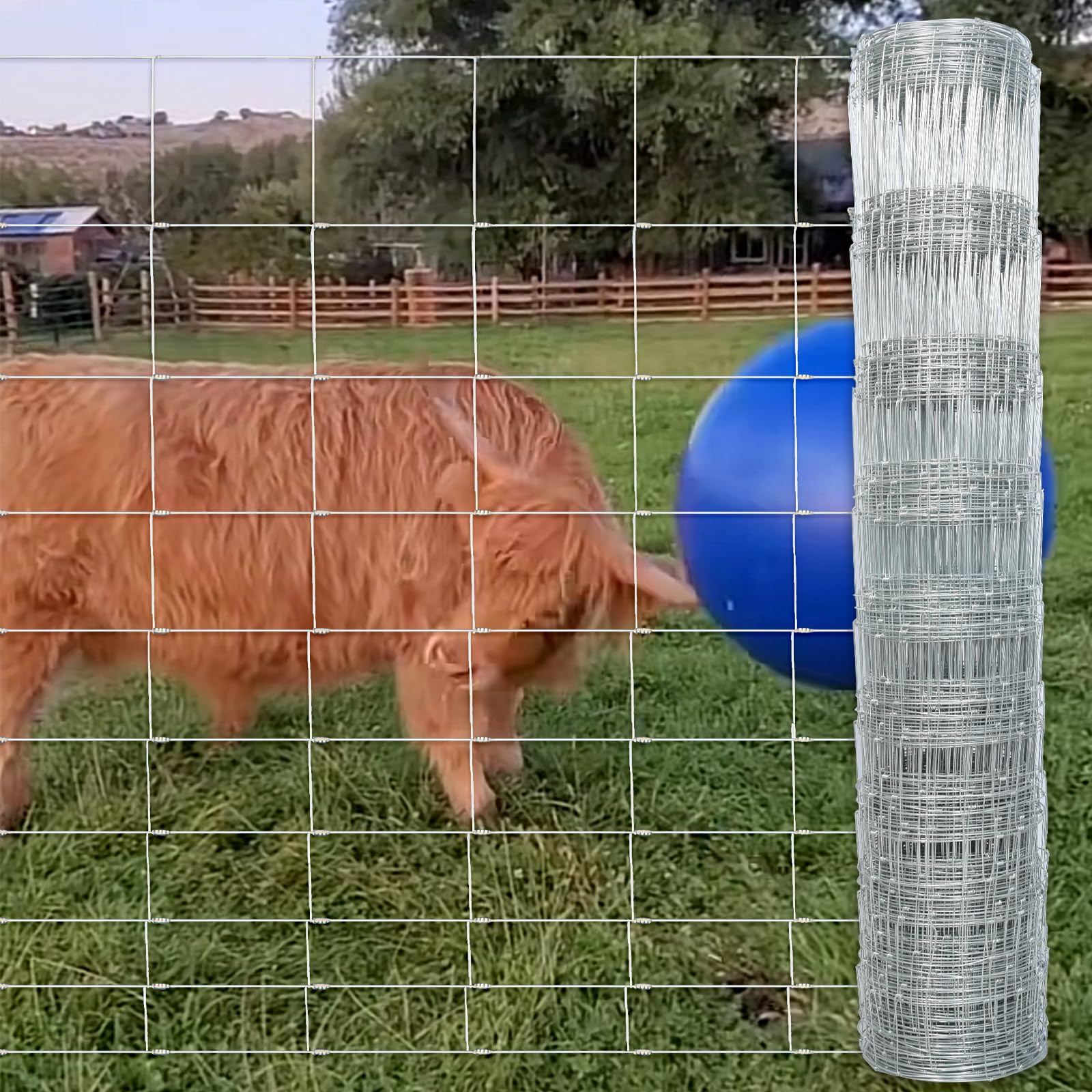 RUOXI Farm Fence 5ft x 164ft