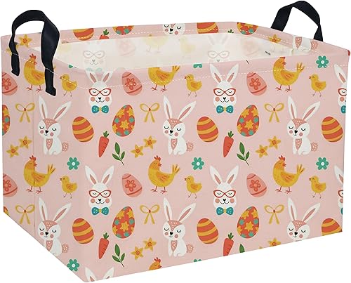 Miniatura 20 de Cesta para niños, cestas de animales, bonitos contenedores de almacenamiento rectangulares de juguetes, organizador de libros, decoración de