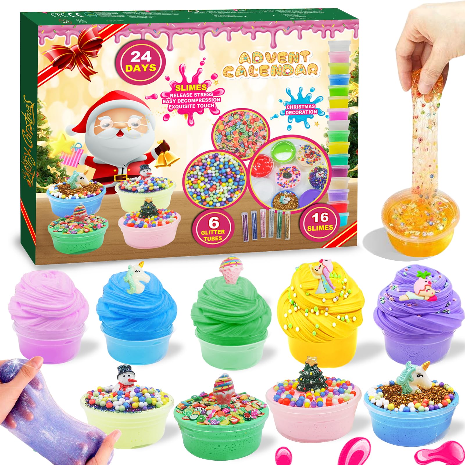 Slime Advent Calendar 2025 Kids