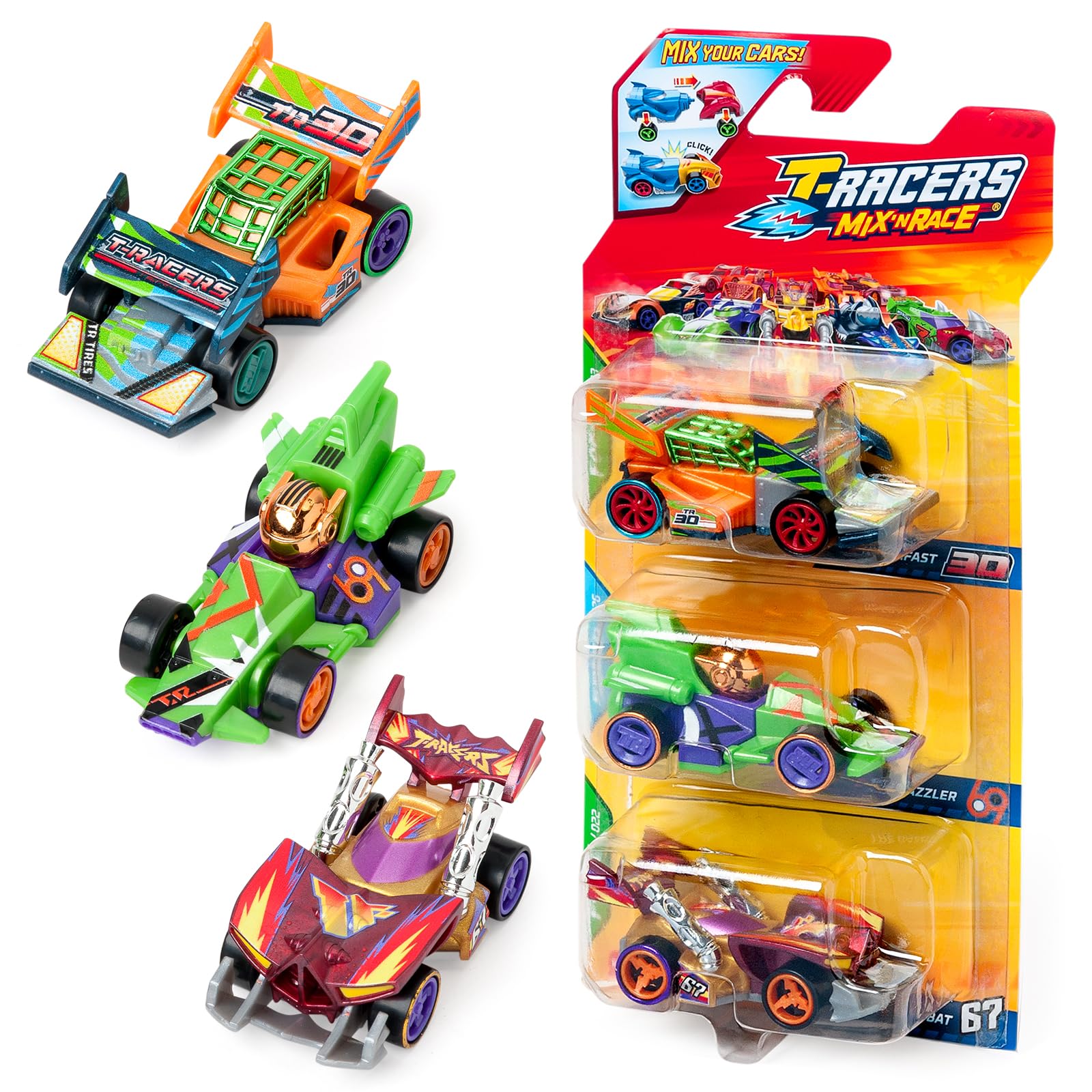 T-Racers Mix ´N Race 3 Pack: ¿Novedad Efímera? — ¿Diversión Duradera?