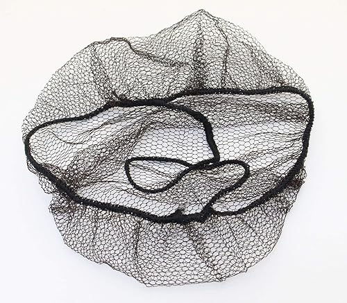 Miniatura 3 de 300 piezas desechables de nailon panal real de protección de barba, sin látex (marrón)